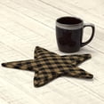thumbnail image 1 of VHC Brands Navy Star Trivet 10x10 Country Rustic Kitchen Tabletop Design, Navy and Tan, 1 of 11