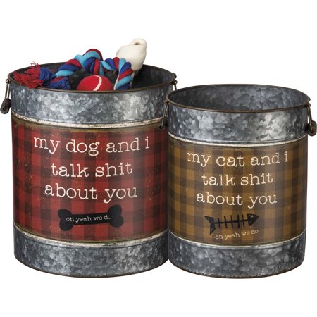 Primitives Bucket Set - About You Dog and Cat