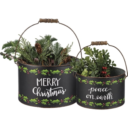 Primitives Bucket Set - Merry Christmas