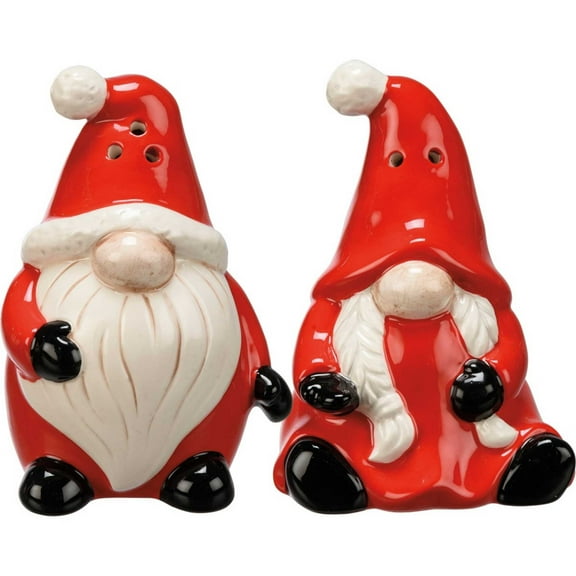 Primitives By Kathy 112754 Santas Salt & Pepper Set, 4.50 Inch, Multicolor