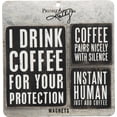 thumbnail image 1 of Primitives By Kathy- 3 Pc.- Coffee Magnet Set- 5.50" Square, 3" X 4", and 2" Square, 1 of 1