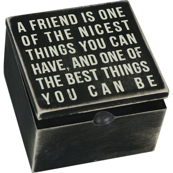 Primitives By Kathy Box Sign - A Friend Is