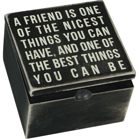 Primitives By Kathy Box Sign - A Friend Is