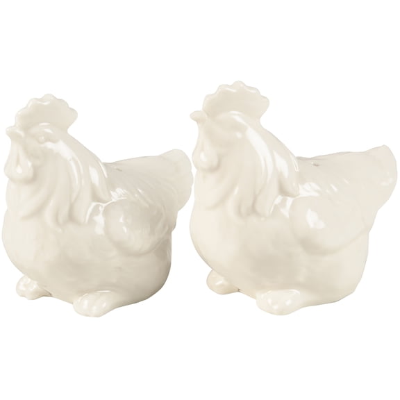 Primitives By Kathy Chickens Salt and Pepper Shakers