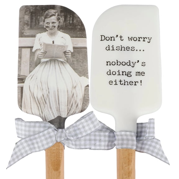Primitives By Kathy Don't Worry Dishes Kitchen Spatula Funny
