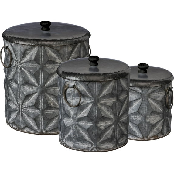 Primitives Canister Set - Star Pattern