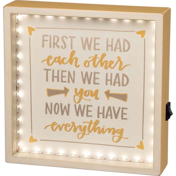Primitives Everything LED Box Sign