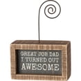 thumbnail image 1 of Primitives Great Job Dad Photo Block, 1 of 2