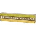 thumbnail image 1 of Primitives Happy Place Slat Box Sign, 1 of 2