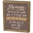 thumbnail image 1 of Primitives Inset Box Sign - Right to Annoy, 1 of 2