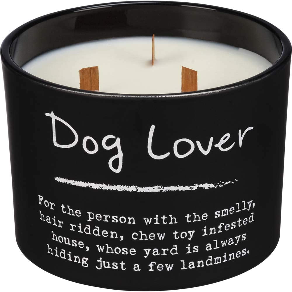 Black Lavender Scented Soy Jar Candle with Wooden Wicks