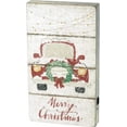 thumbnail image 1 of Primitives LED Slat Box Sign - Merry Christmas, 1 of 1