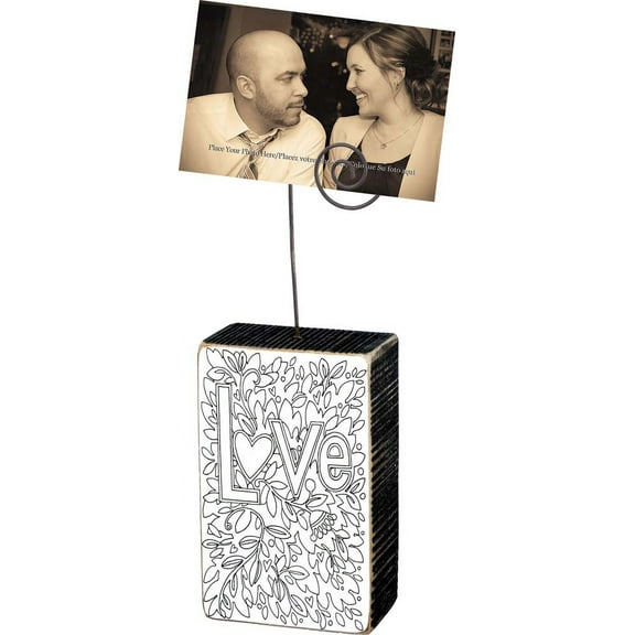 Primitives Love You Photo Block