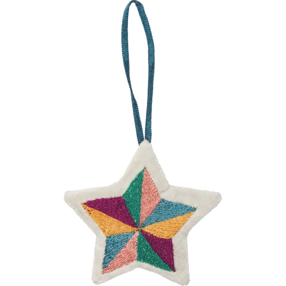 Primitives Ornament - Multi Color Star