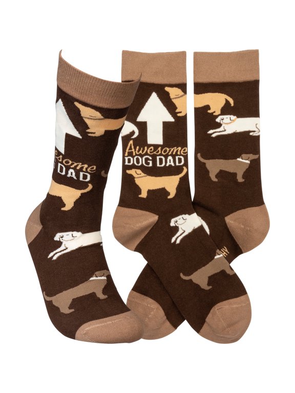 Awesome Dog Dad Socks