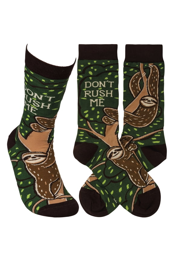 Socks - Don't Rush Me Sloth