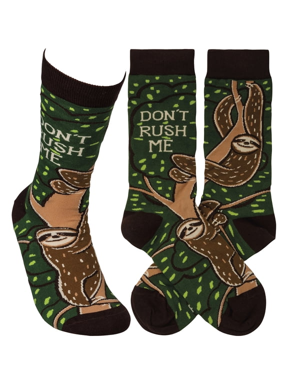 Socks - Don't Rush Me Sloth