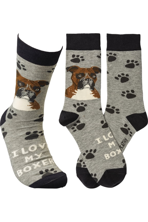 Primitives Socks - I Love My Boxer