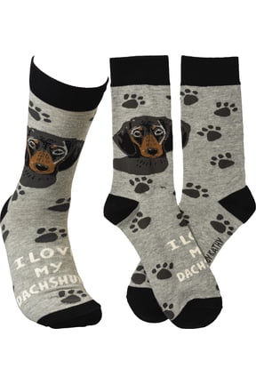 Primitives Socks - I Love My Dachshund