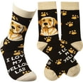 thumbnail image 1 of Primitives Socks - I Love My Yellow Lab, 1 of 3