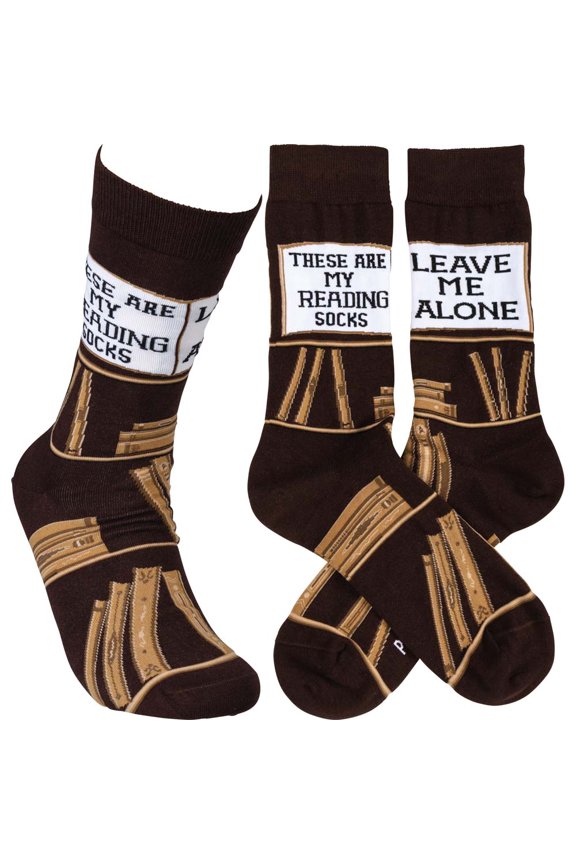 Primitives Socks - These Are My Reading Socks
