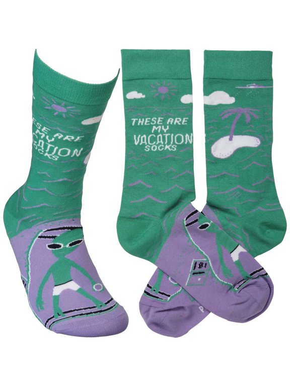 Socks - These Are My Vacation Socks