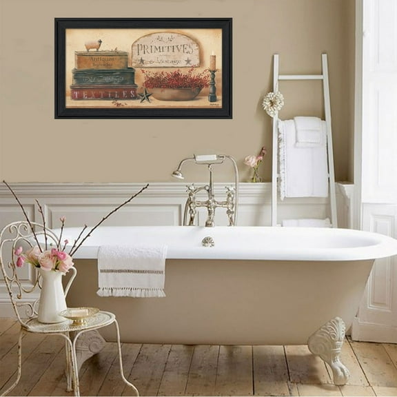 Primitives and Vintage By Pam Britton Printed Wall Art Wood Multi-Color