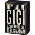 thumbnail image 1 of Primitives by Kathy 107441 Box Sign - Call me Gigi, 1 of 2