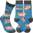 thumbnail image 1 of Primitives by Kathy 113085 When Pigs Fly Socks, 1 of 3