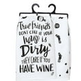thumbnail image 1 of Primitives by Kathy 33209 LOL Made You Smile Dish Towel, 28" x 28", True Friends, 1 of 2
