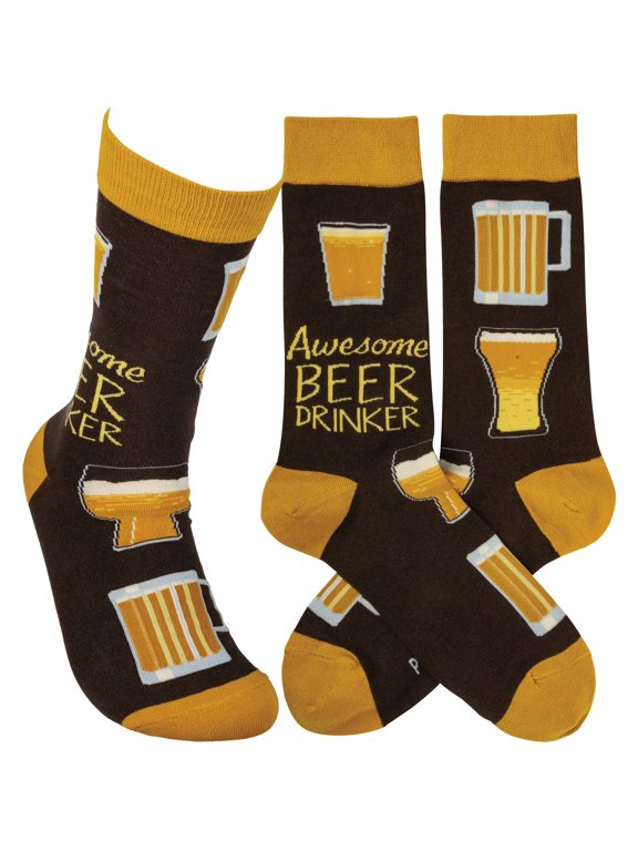 Awesome Beer Drinker Socks