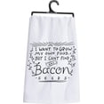 thumbnail image 1 of Primitives by Kathy Dish Towel, 28-inch by 28-inch, Bacon Seeds, 1 of 2