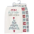 thumbnail image 1 of Primitives by Kathy Beach Holiday Dish Towel, Flip Flop State of Mind, 1 of 3