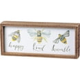 thumbnail image 1 of Primitives by Kathy Bees Inset Box Sign, 1 of 3