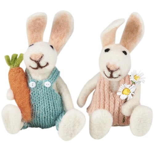 Primitives by Kathy Bunny Couple Critter Set