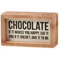 thumbnail image 1 of Primitives by Kathy Chocolate Inset Box Sign, 1 of 3