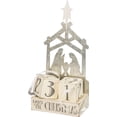 thumbnail image 1 of Primitives by Kathy Christmas Countdown Wood Blocks Set, Nativity, 3 Piece, 1 of 2