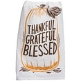 thumbnail image 1 of Primitives by Kathy Dish Towel - Thankful Grateful Blessed, 1 of 3