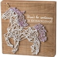 thumbnail image 1 of Primitives by Kathy - Don't Be Ordinary Be Extraordinary - String Art, 1 of 2