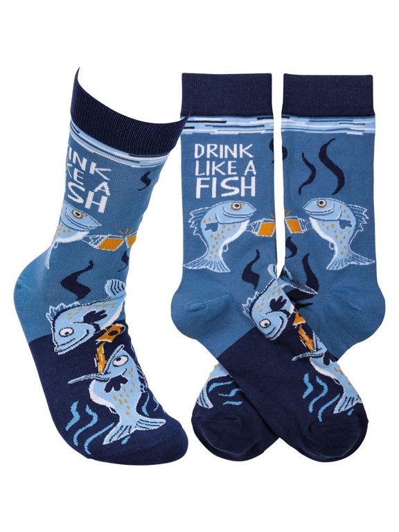 Drink Like a Fish Socks