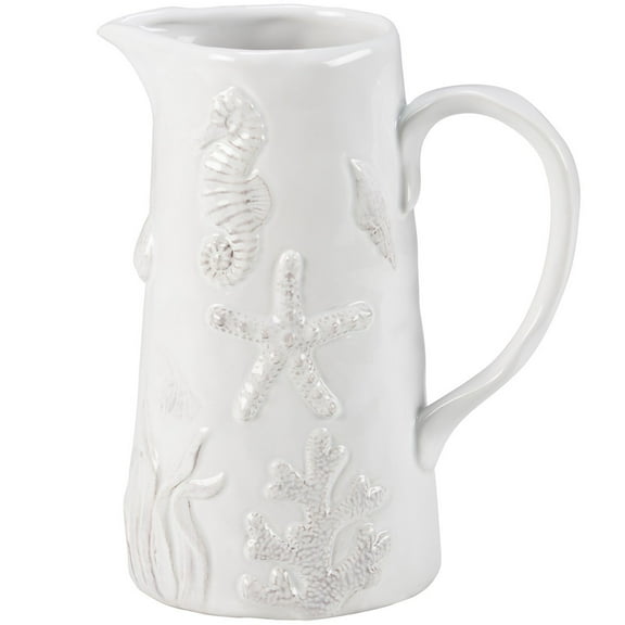 Primitives by Kathy Embossed Beach Pitcher