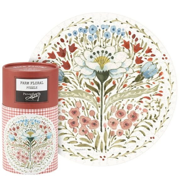 Primitives by Kathy Floral Farmhouse Puzzle