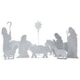 thumbnail image 1 of Primitives by Kathy Galvanized Metal Stand Up Set, Nativity Scene, 10 Piece, 1 of 4