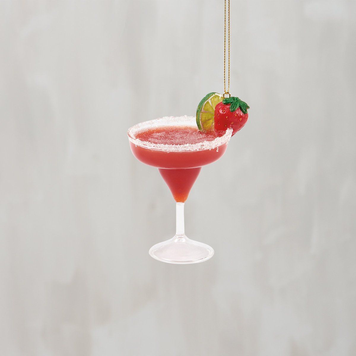 Primitives by Kathy Strawberry Margarita Ornament