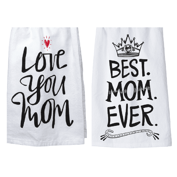 Primitives by Kathy Mother Appreciation 2 Piece Kitchen Towel Set