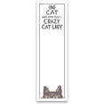 thumbnail image 1 of Primitives by Kathy One Cat Away From Being A Crazy Cat Lady Magnetic List Notepad, 1 of 1