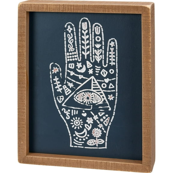 Primitives by Kathy Palmistry Celestial Design Home Dcor Sign