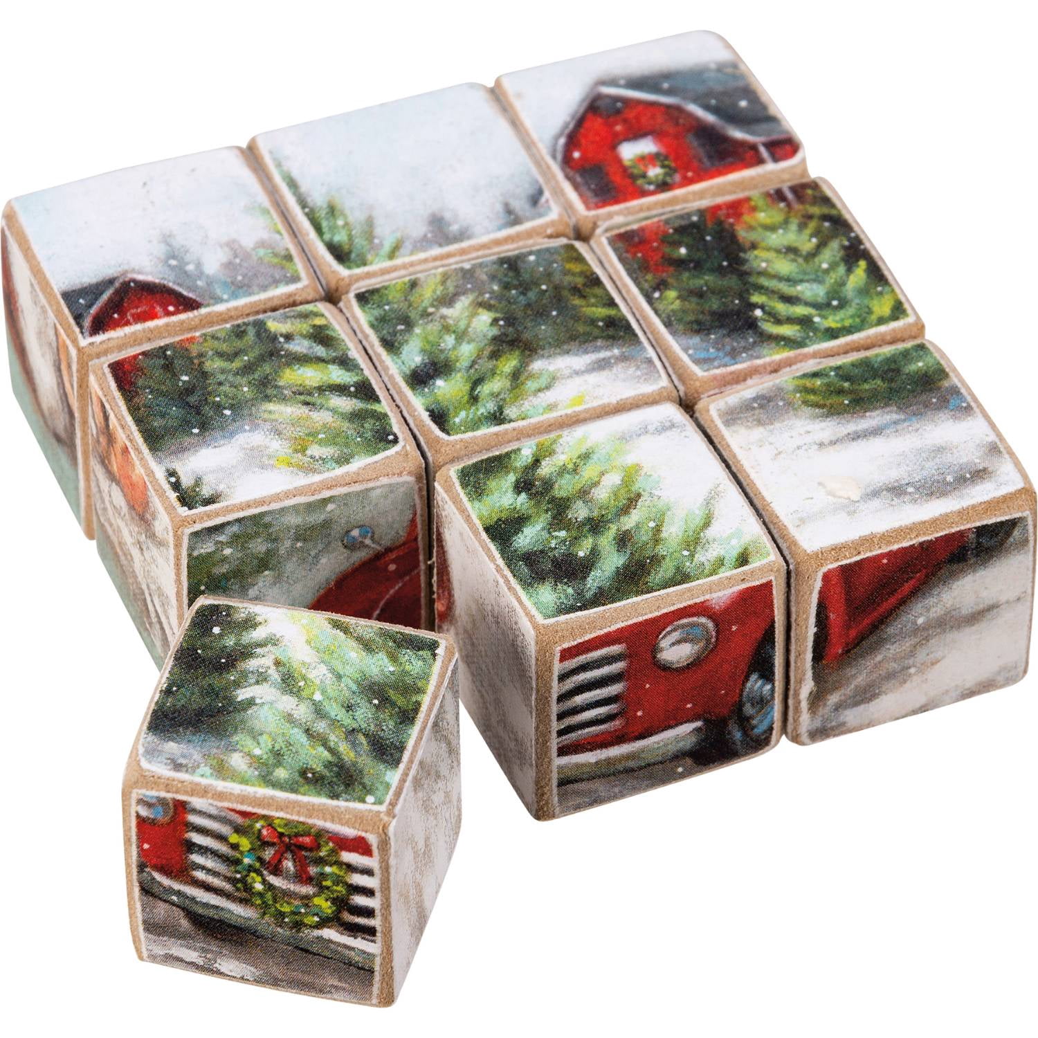 Primitives by Kathy Puzzle Set, Create 6 Pictures with Nine Blocks ...