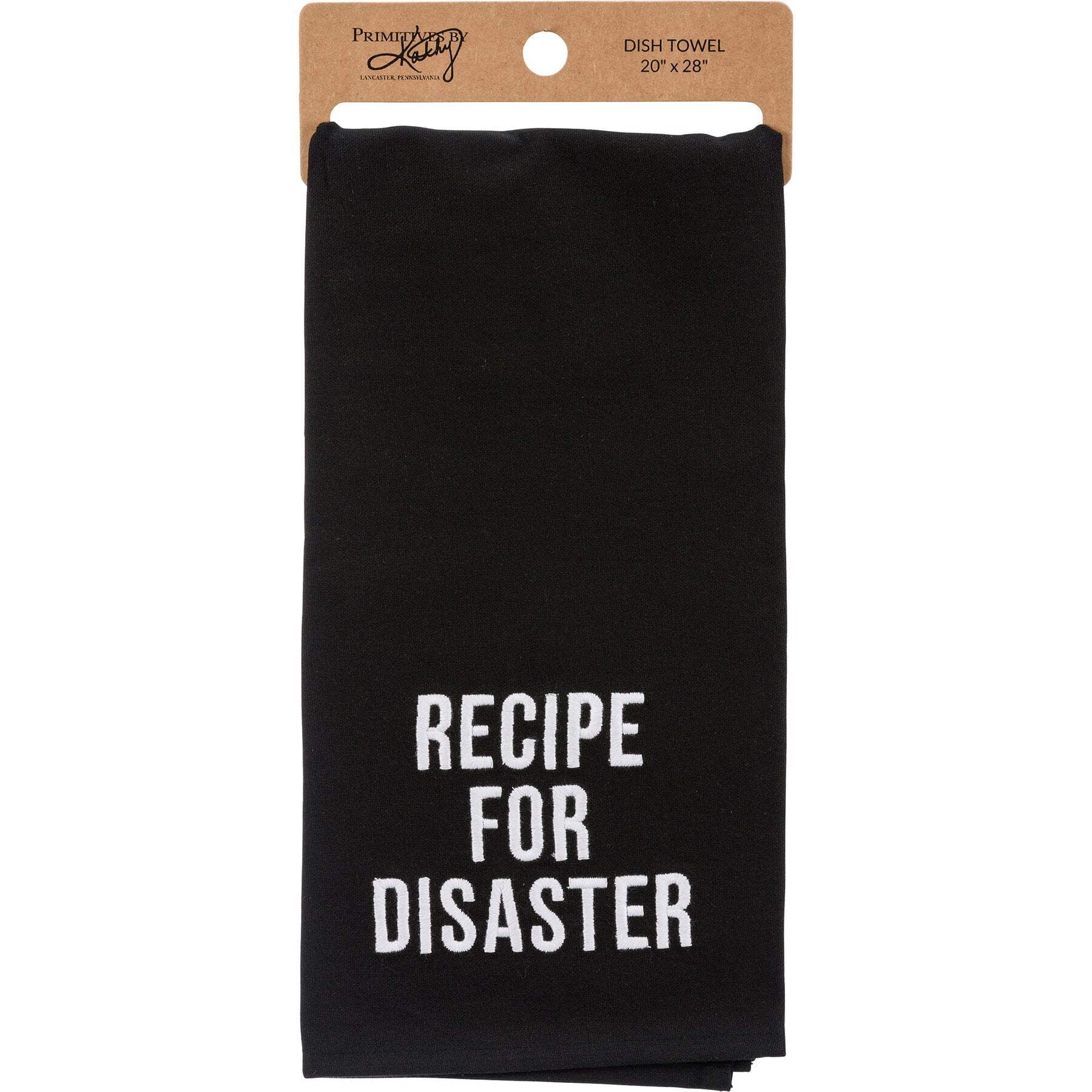 Black Cotton Embroidered Hand Towel Set