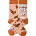 thumbnail image 1 of Primitives by Kathy Socks - Bull & China Shop, Unisex, One Size, 1 of 2